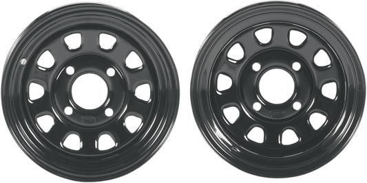 ITP Delta Steel Wheel - Rear - Black - 12x7 - 4/110 - 2+5 1225544014