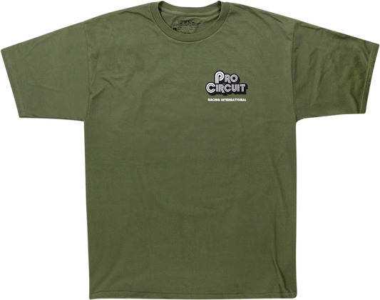 PRO CIRCUIT Pit Bike T-Shirt - Green - Large 6431720-030