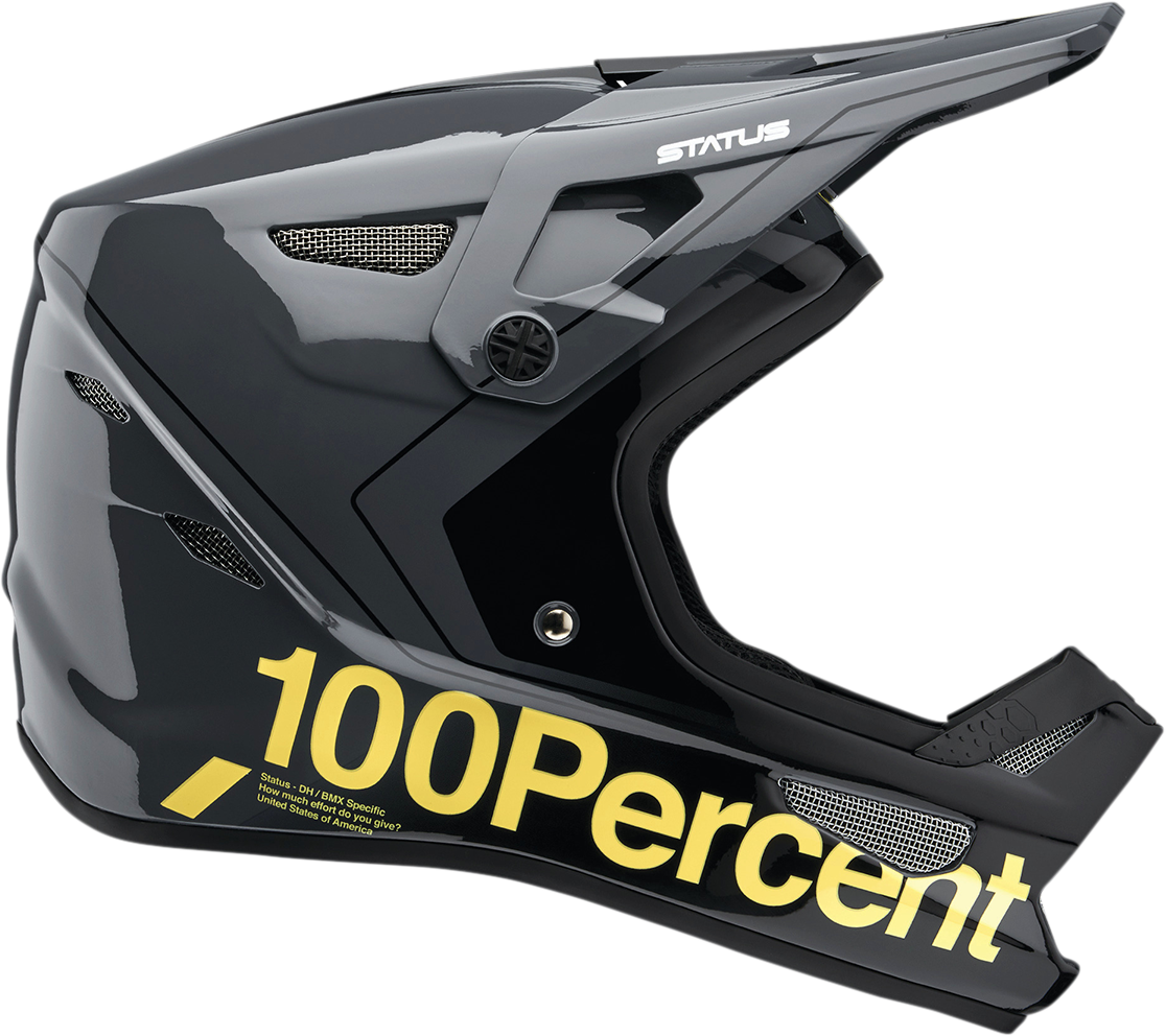 100% Status Helmet - Carby/Charcoal - XS 80010-464-09