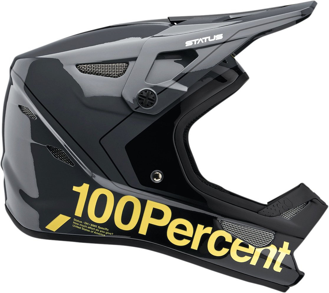 100% Status Helmet - Carby/Charcoal - Medium 80010-464-11