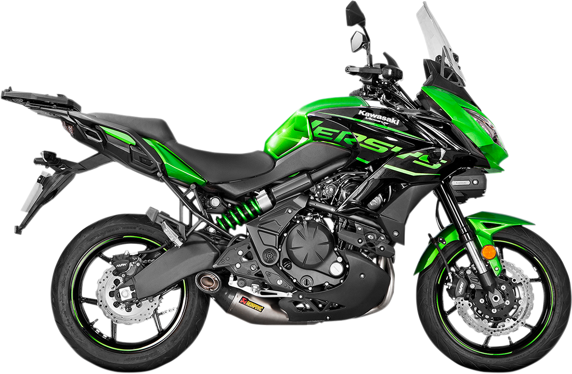 Escape de carrera AKRAPOVIC - Titanio KLE 650 Versys 2017-2020 S-K6R10-HEGEHT 1810-2554 