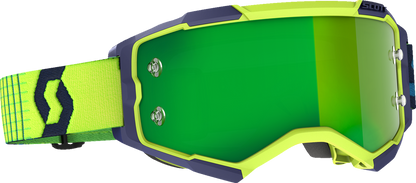 SCOTT Fury Goggle - Blue/Yellow - Green Works 272828-1054279