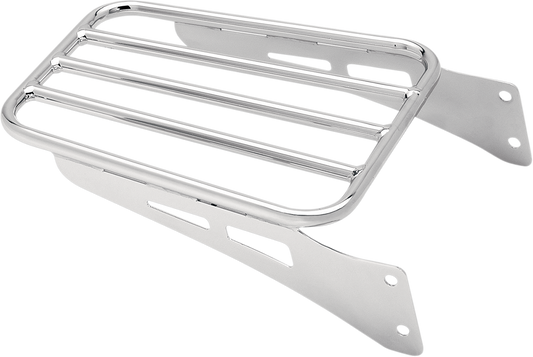 COBRA Sissy Bar Luggage Rack - Chrome - Tubular 02-3500