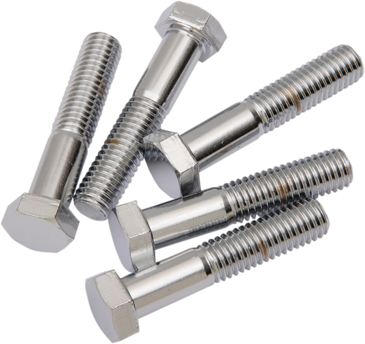 DRAG SPECIALTIES Bolts - Hex-Head - Chrome - 1/2"-13 x 2-1/4" MPB676