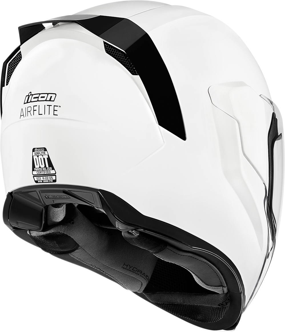 ICON Airflite™ Helmet - Gloss - White - Medium 0101-10863