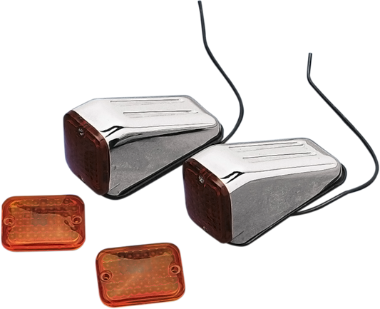 DRAG SPECIALTIES Drag-Ness FM1 Marker Lights 280104-BC3N