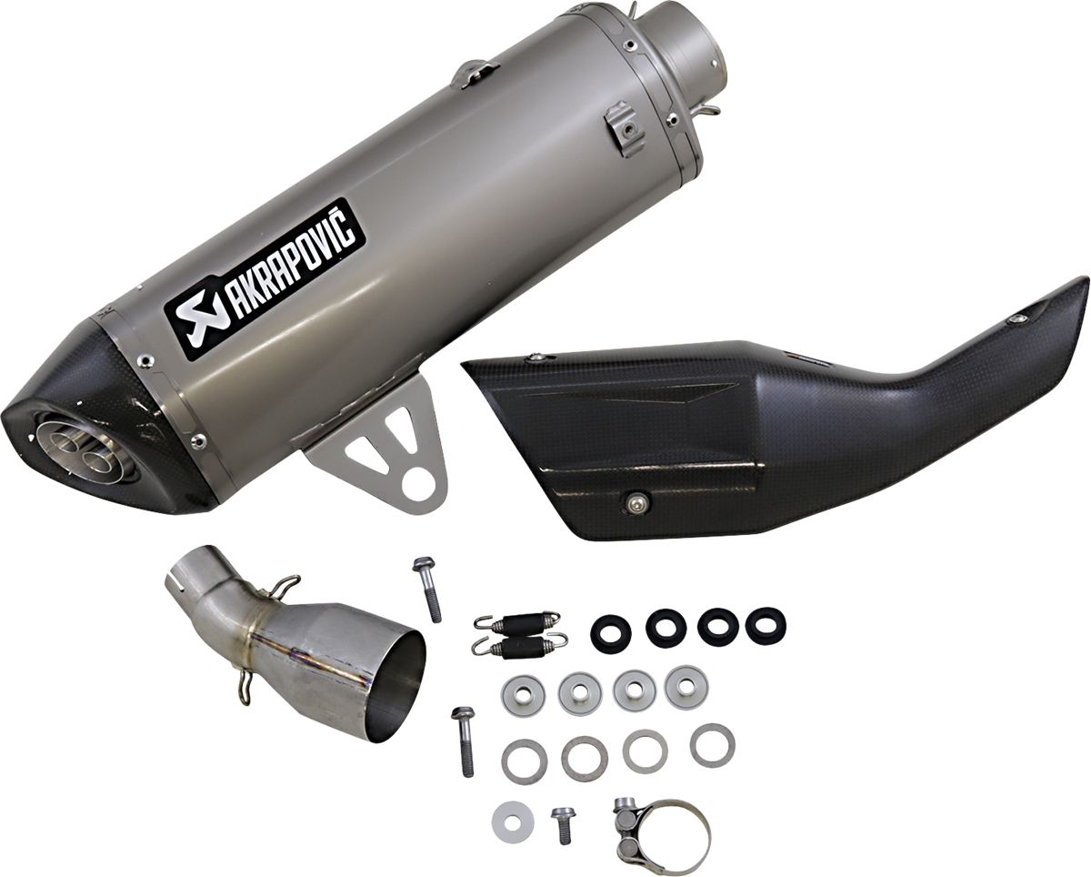 AKRAPOVIC Muffler - Titanium S-B4SO2-HRT 1811-3935