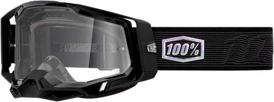 100% Racecraft 2 Goggles - Topo - Clear 50009-00015