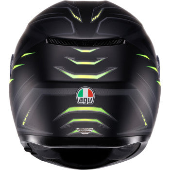 IN STOCK AGV Helmet K3 Syth Matte Black/Yellow Fluo Md 2118381004-026-M