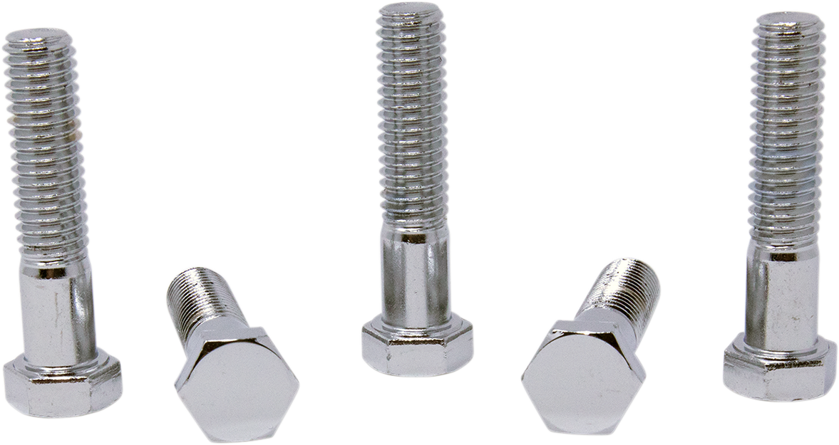 DRAG SPECIALTIES Bolts - Hex-Head - Chrome - 7/16"-14 x 2" MPB670