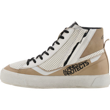 ALPINESTARS Stella Stated Flair Shoes - Warm Gray/White - US 11.5 2541426-9322-115