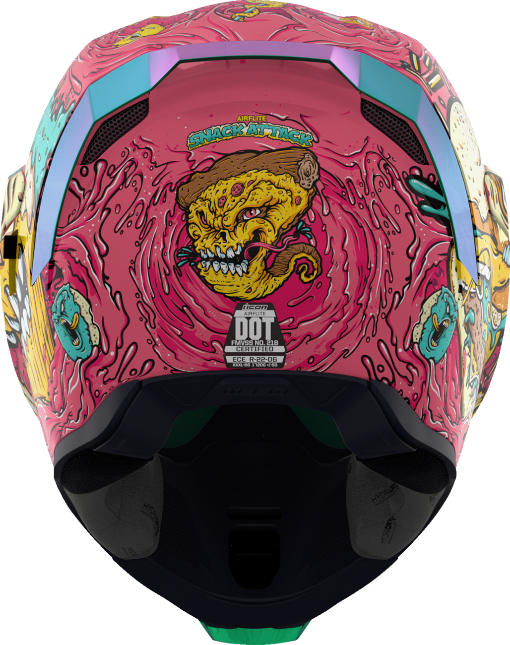 ICON Airflite™ Helmet - Snack Attack - MIPS® - Pink - XS 0101-16921