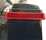 CUSTOM DYNAMICS Saddlebag LED Lights - Sequential - Black/Red PB-SBSEQ-SS8-BR
