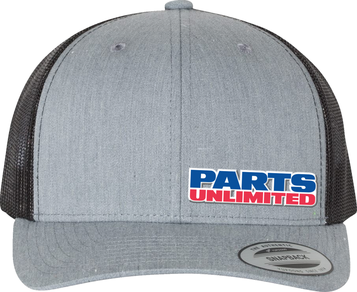 Parts Unlimited Hat - Gray/Black Np22s-H808