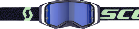SCOTT Prospect Amplifier Goggle - Dark Purple/Mint - Blue Chrome 285536-7696349
