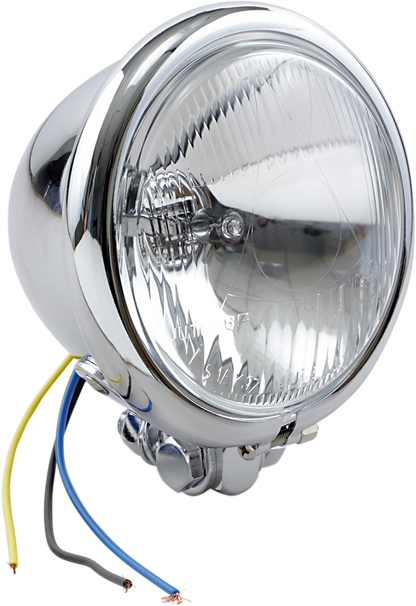 DRAG SPECIALTIES Early-Style Spotlight - 4-1/2" - Chrome 160045-BX-LB1