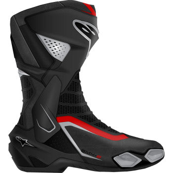 ALPINESTARS SMX-6 V3 Boots - Black/Silver/Red - US 12/EU 47 2223025-199-47