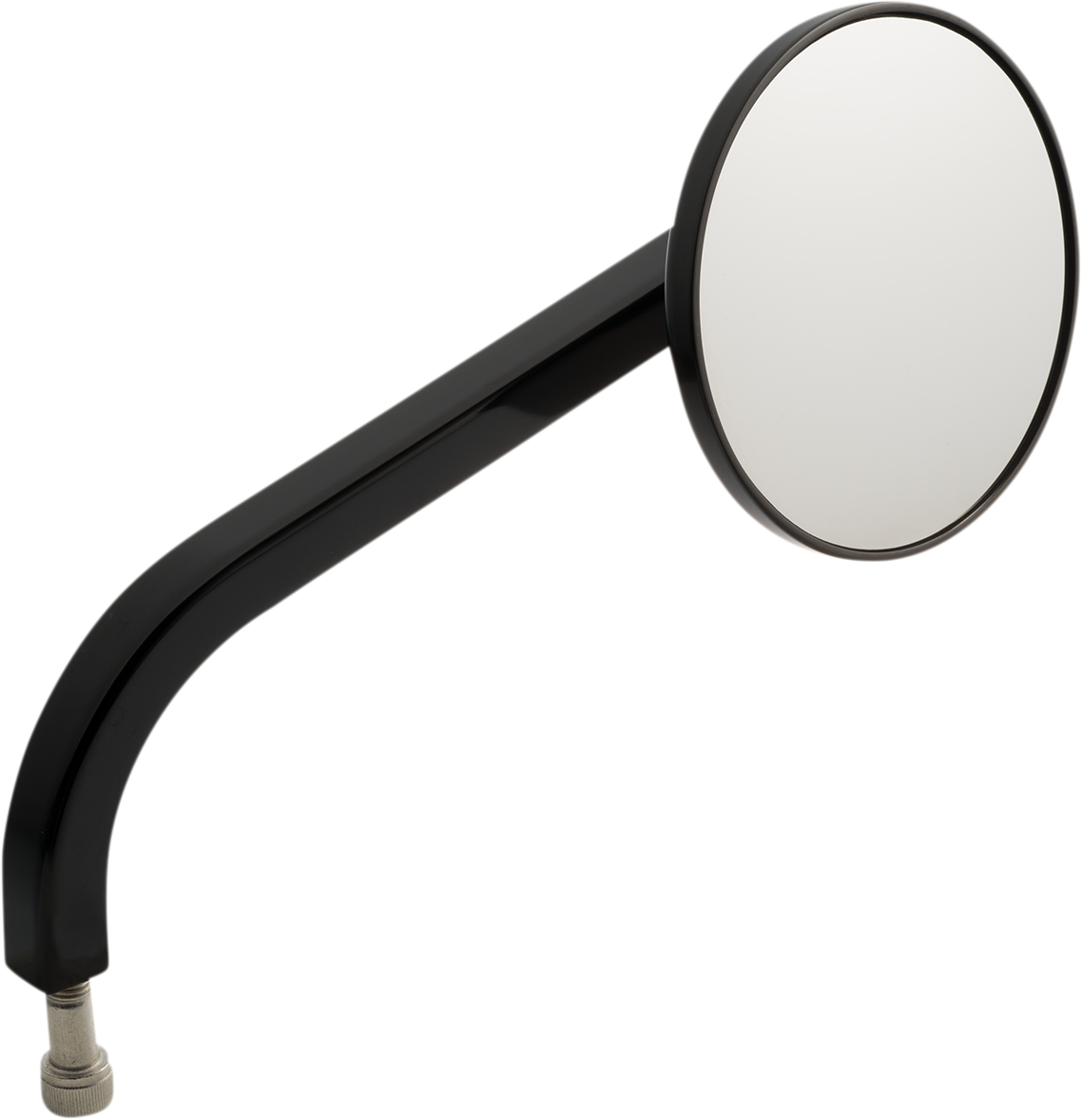 JOKER MACHINE Mirror - No. 7 Standard - Side View - Round - Black - Right 03-050-1R