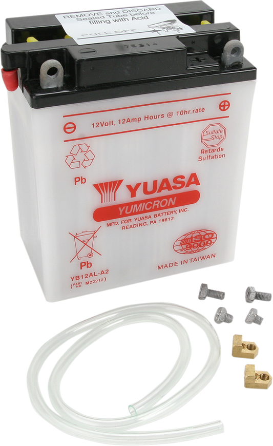 YUASA Battery - YB12AL-A2 YUAM22212