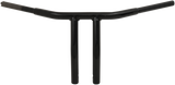 DRAG SPECIALTIES Manillar - Barra en T - Buffalo - 10" - TBW - Negro 8 1/4" PULLBACK 0601-4278