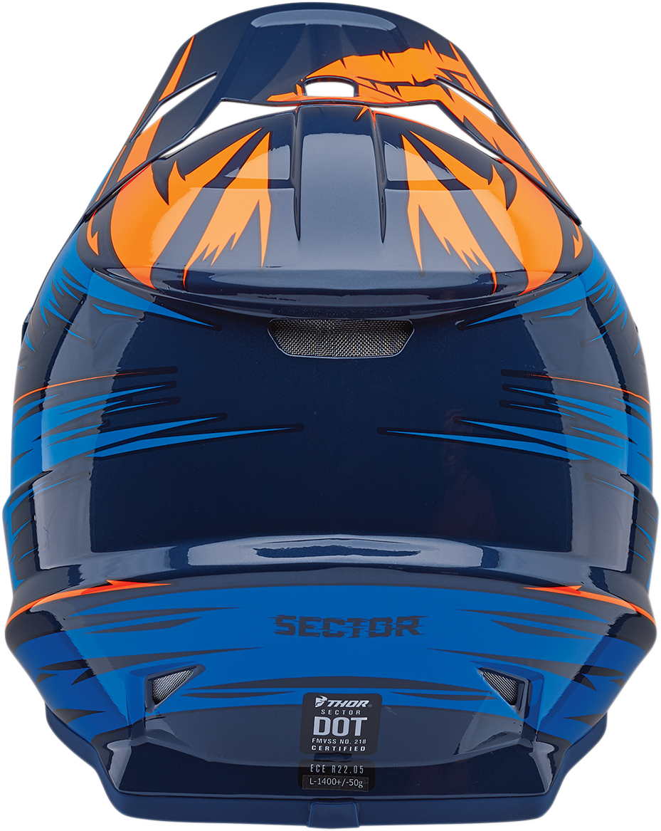 THOR Sector Visor - Warp - Navy/Blue 0132-1285