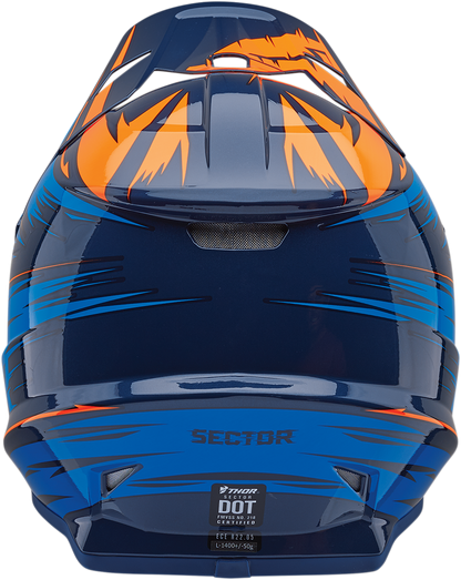 THOR Sector Visor - Warp - Navy/Blue 0132-1285