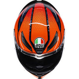 AGV Helmet K1 S Speedarmor Black/Orange/Blue Md 2118394018-074-M