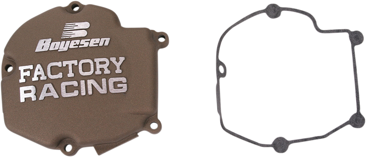 BOYESEN Ignition Cover - Gold - KX125 SC-11AM