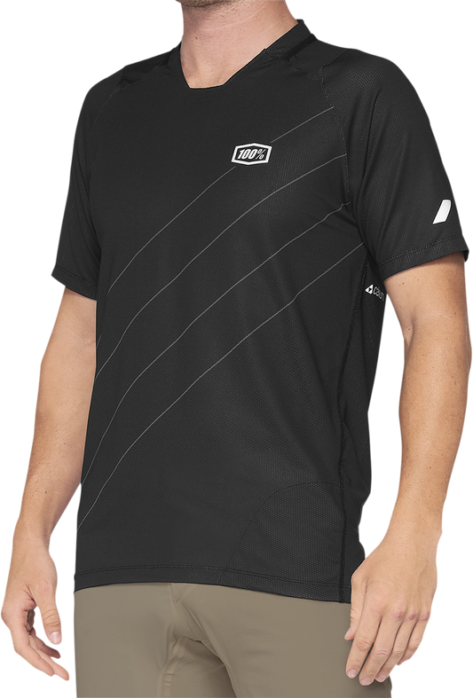 100% Celium Jersey - Gray/Black - Small 41204-290-10