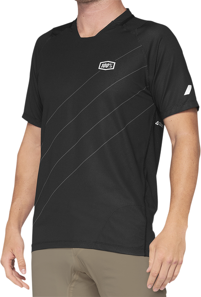 100% Celium Jersey - Gray/Black - Medium 41204-290-11