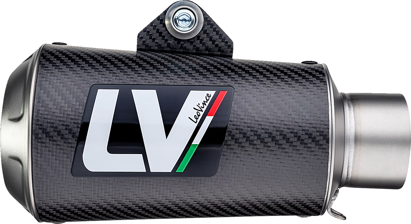 LEOVINCE LV-10 Slip-On Muffler -Carbon Fiber GSX-S 1000 GT 2022-2023 15245C