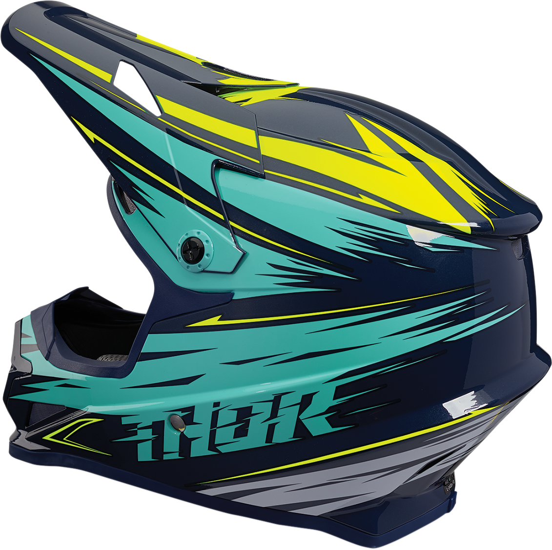 THOR Sector Visor - Warp - Navy/Teal 0132-1286