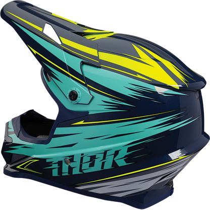 THOR Sector Visor - Warp - Navy/Teal 0132-1286