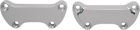 DRAG SPECIALTIES Handlebar Clamp - Scalloped 03-0107SPC