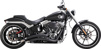 VANCE & HINES Big Radius Exhaust System - Black 46365