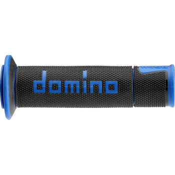 IN STOCK Domino  A450 Grips - Domino - Black/Blue  A45041C4840B7-0