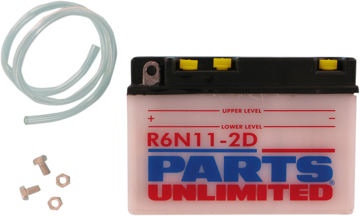 Parts Unlimited Conventional Battery 6n112d