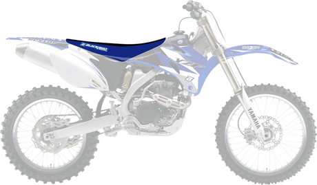 BLACKBIRD RACING Double Grip 3 Seat Cover - Blue/Black - Yamaha 1236H