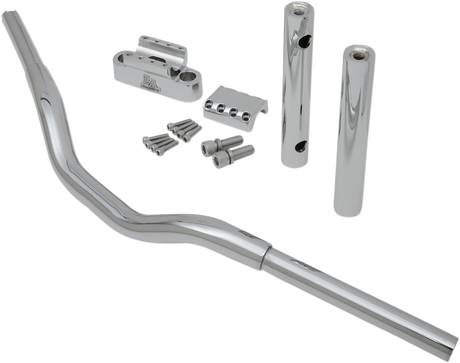 LA CHOPPERS Handlebar - Kage Fighter - 12" - Chrome LA-7335-08