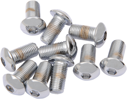 DRAG SPECIALTIES Bolts - Button-Head - 3/8"-24 x 3/4" MPB422