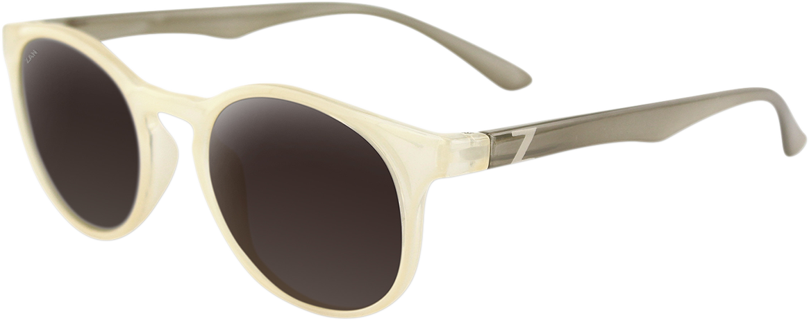 ZAN HEADGEAR Shore Sunglasses - Gloss Sand/Gray - Brown EZSH001