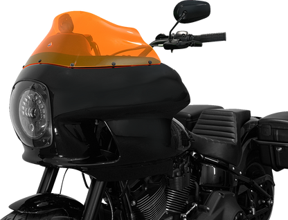 KLOCK WERKS Kolor Flare™ Windshield - 9" - Orange Ice - FXRP KWW-02-0608