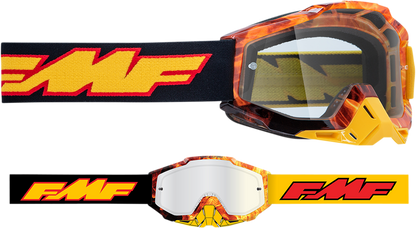 FMF PowerBomb Goggles - Spark - Clear F-50036-00005 2601-2975