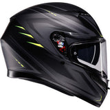 IN STOCK AGV Helmet K3 Syth Matte Black/Yellow Fluo Md 2118381004-026-M