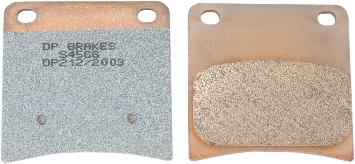 DP BRAKES Standard Brake Pads - Suzuki DP212