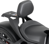 SHOW CHROME Quick-Detach Backrest - Black - Ryker '20-'22 41-416