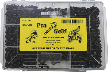 GOLD SCREWS Ice Screws - 3/8" - 1000 Pack 12500646