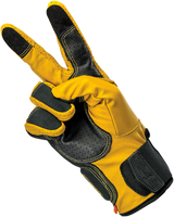 BILTWELL Borrego Gloves - Gold/Black - XL 1506-0701-305