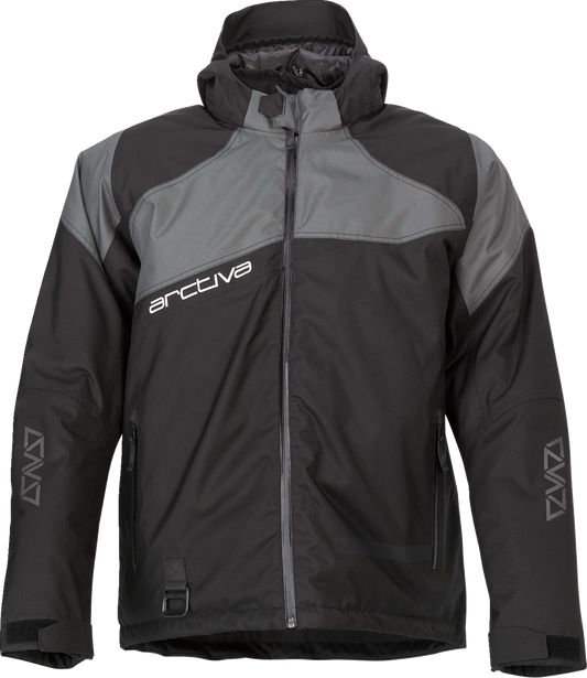 ARCTIVA Pivot 5 Hooded Jacket - Black/Gray - 2XL 3120-2058