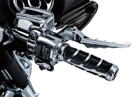 KURYAKYN Grips - Kinetic™ - Chrome 6352